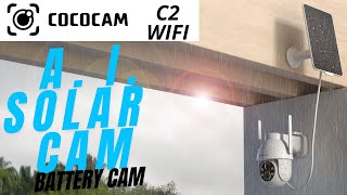 COCOCAM Solar Outdoor Cam C2 - BEST BUY FOR THE SECURITY - FULL TEST