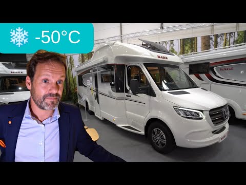 Bis -50°C POLARFEST! 🇸🇪 Schweden Wohnmobil Kabe Royal X780 LGB. Alde Warmwasserheizung! Mollig warm!