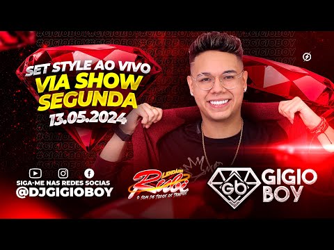 CD AO VIVO GIGIO BOY NA VIA SHOW - LENDÁRIO RUBI - 13,05,2024