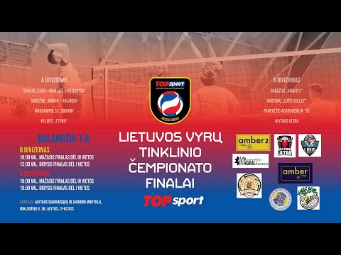 „TOP Sport“ Lietuvos vyrų tinklinio lyga: Gargždų „Amber 2“ – Raseinių „Lūšis Volley“
