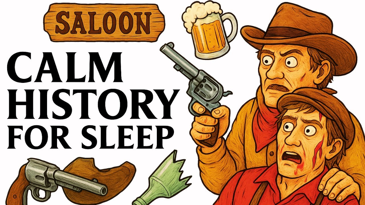 Why Life Was BRUTAL in Wild West Saloons | Boring History For Sleep