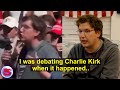The Last Person To Debate Charlie Kirk Exclusive Interview