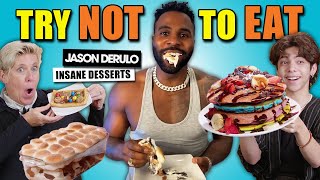 Try Not to Eat Challenge - Jason Derulo&#39;s Insane Desserts | People Vs. Food