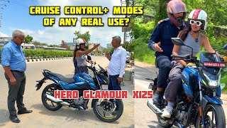 New Hero Glamour better than SP125 and Honda Shine? | Cruise Control and Modes explained 