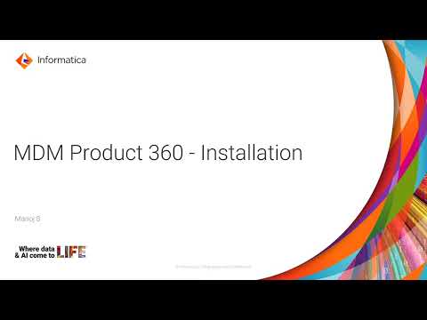 Installation of MDM Product 360
