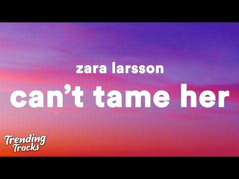 Zara Larsson - Can't Tame Her (Lyrics)