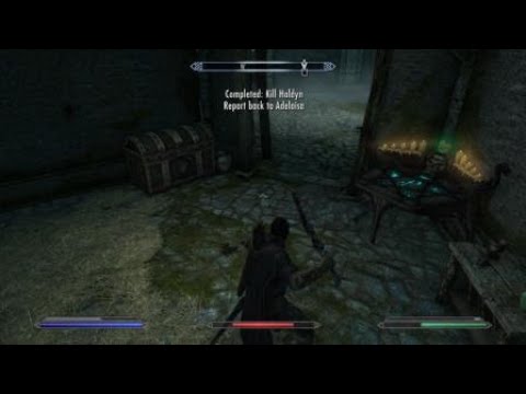 Skyrim - Lob vs Haldyn (Legendary Difficulty)