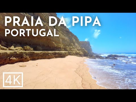 Discovering the Hidden Gem: Praia da Pipa in Mesco Sesimbra, PORTUGAL 4K