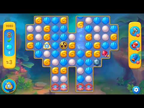 Fishdom Easy Level 9085 (with full seashell) @choraelmin
