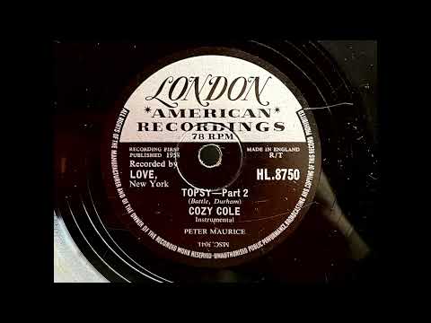 1958 COZY COLE - Topsy, Part 2 LONDON 10" HL8750