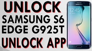 Unlock Samsung Galaxy S6 Edge G925t T-Mobile con Unlock App