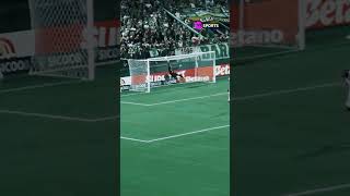 AQUI NÃO, GARRO! GOLEIRO DA CHAPE DEFENDEU A FALTA DO MEIA CORINTIANO! #shorts