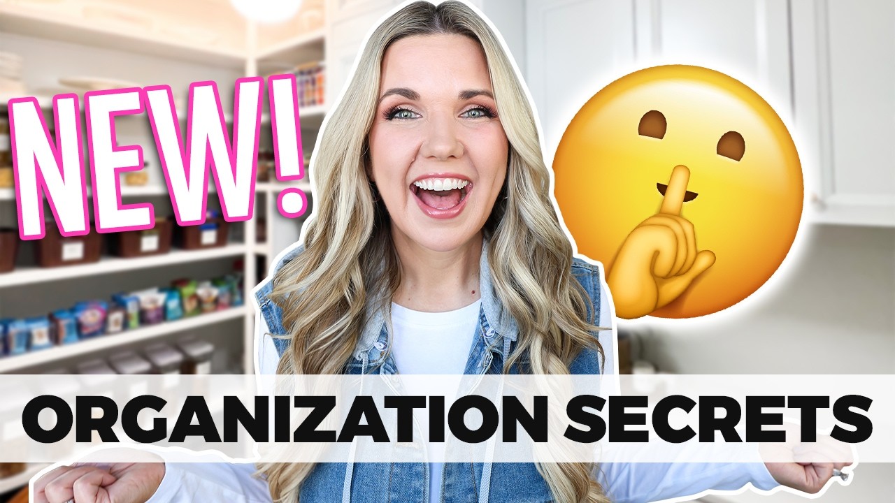 GET ORGANIZED FAST with these VIRAL SECRETS!