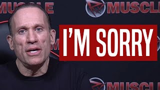 Dave Palumbo Apologizes video