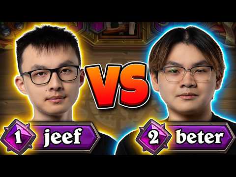 Rank 1 VS Rank 2 Player (INSANE FINALS) @BeterBabbit | Hearthstone Battlegrounds Commentary
