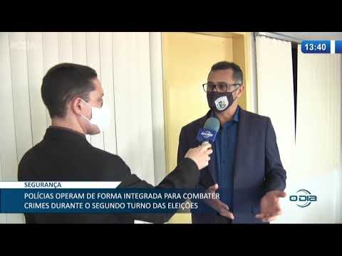 Polícias operam de forma integrada para combater crimes eleitorais no segundo turno 26 11 2020