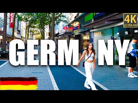 Descubra Mainz e Darmstadt em outubro de 2023 | Passeio a pé em 4K🚶‍♂️