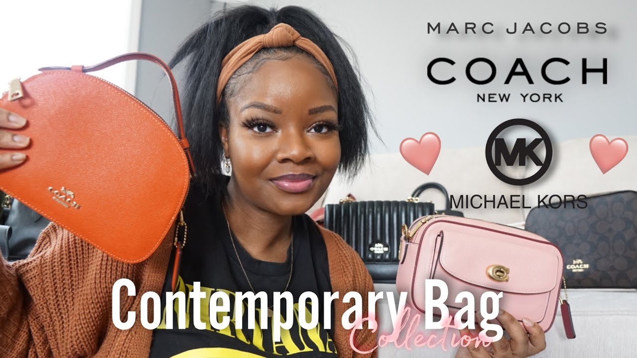 Watch video My Contemporary Bag Collection 2022 30+ Bags | Coach, Michael Kors, Kate Spade, Marc Jacobs, & More Now My Contemporary Bag Collection 2022 30+ Bags | Coach, Michael Kors, Kate Spade, Marc Jacobs, & More