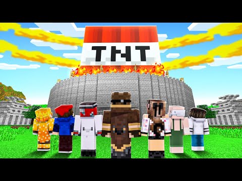 DISTRUGGO LA VANILLA per FARE UNO SCHERZO AI MIEI AMICI su Minecraft VANILLA!!