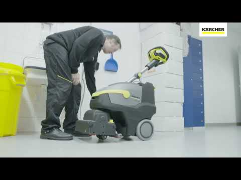 How to use the scrubber drier BR 35/12 C Bp