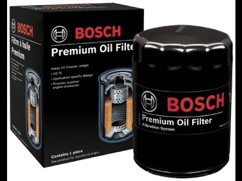 Opening Bosch Premium Oil Filter (Открытие класса Premium от Bosch Масляный фильтр)