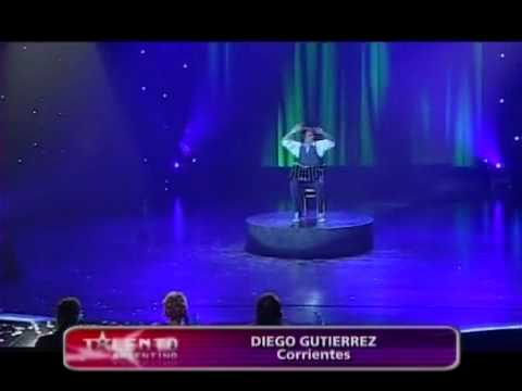 Diego Gutierrez en semifinales de Talento Argentino 2011