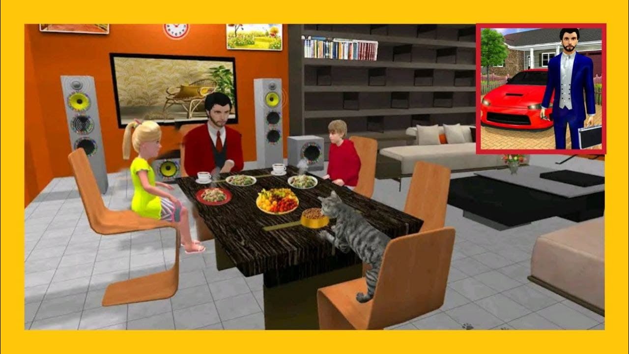 Virtual Single Dad Simulator  Happy Father game