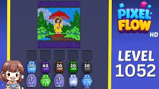 Pixel Flow Level 1052 Solution Walkthrough