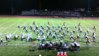 preview picture of video 'Pottstown Marching Band Boyertown Game 9/14/2012'