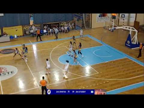 1ZLS 2. kolo / ŽKK Spartak - UŽKK Student
