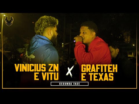 VITU E VINICIUS ZN x GRAFITEH E TEXAS | 2ª FASE | #BDN185
