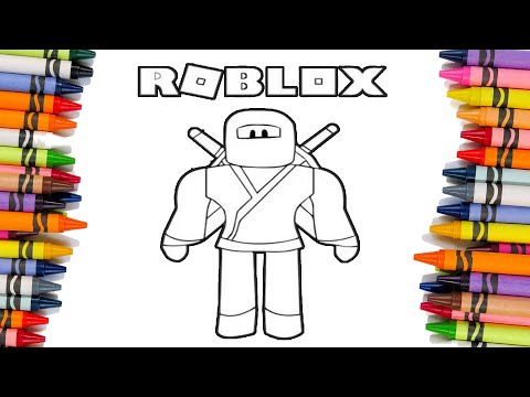 how to coloring Roblox Ninja/Sergius - Horizon/Nirzu - Nightfall