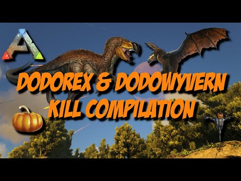 Ark Survival Evolved - Dodorex & Dodowyvern Kills Compilation Official PvE Xbox Servers
