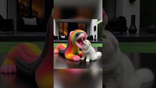 Download lagu kucing lucu makan gummy singa musang burung nuri #catcute #funny #shorts mp3