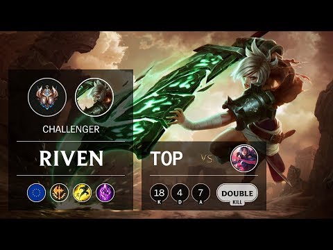 Riven Top vs Irelia - EUW Challenger Patch 9.9