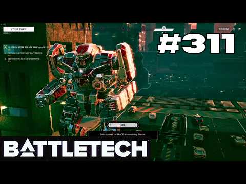 Let's Play BattleTech #311 Victors on the March at Sax 5 Skulls: Intense Urban Warfare