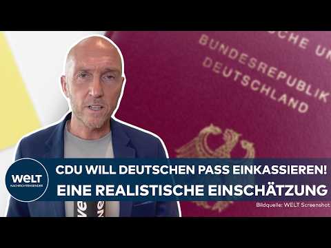 DOPPELTE STAATSBÜRGERSCHAFT: "Stadtbild"-Debatte — Union will Terrorunterstützern den Pass wegnehmen