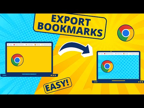 How to Transfer Chrome Bookmarks to a different Computer in 2025 | Export  Chrome Bookmarks