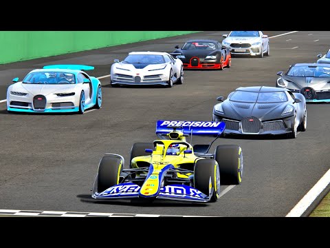 Bugatti Hypercars vs Formula Hybrid 2021 - Monza