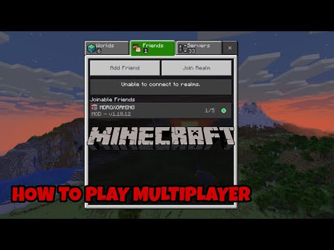 How To Play Multiplayer In Minecraft PE/BE|1.18+|Malayalam|MD ROX Gaming