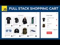 Create a Ecommerce Website Using HTML CSS And JavaScript - JavaScript Working Shopping Cart