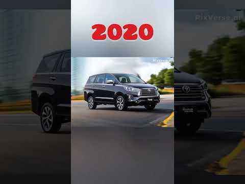 evolution of toyota Innova #car #old #vs #new #model #viral #shorts #shortsfeed #youtubeshorts #bike