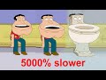 Family Guy - Quagmire turns into a toilet 5000% slower