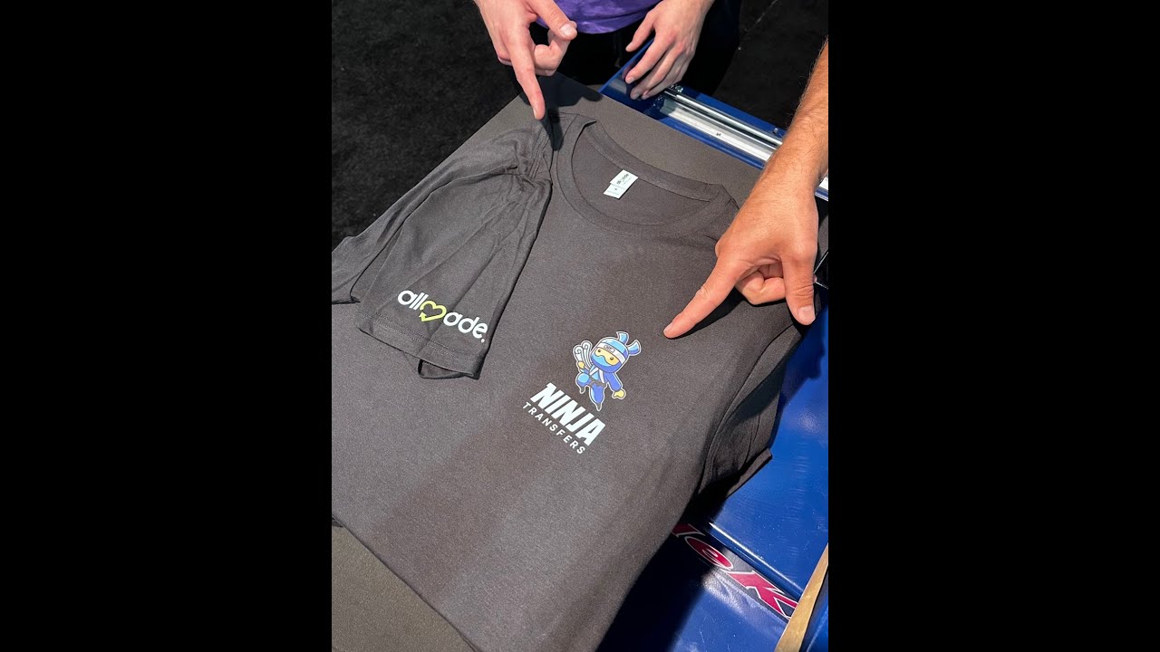 Allmade Tri-Blends & Ninja Transfers: Unmatched Softness!