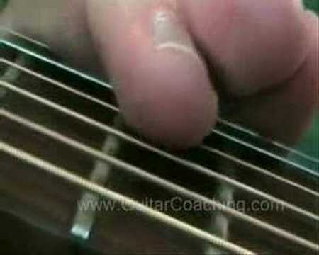 Learn Guitar Lesson - Tuning A Guitar Using  Harmonics