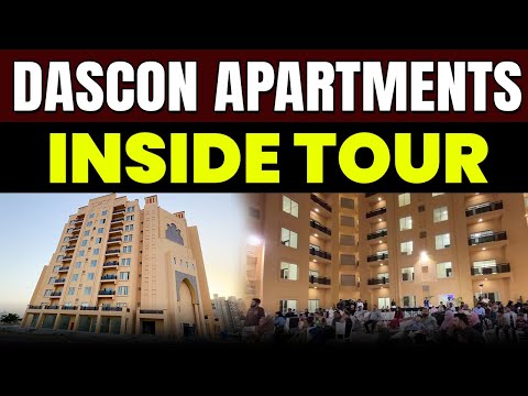 🏢 Dascon Towers Residents Happy & Investors | 2 Bedroom Apartment inside Tour #bahriatownapartments