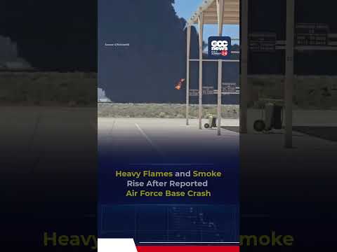 U.S. Air Force B-52 Crashes At Edwards Air Force Base, 8 Killed