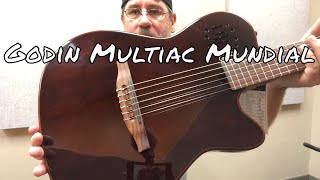 Video thumbnail for Godin Multiac Mundial - Kanyon Burst Demo by Ben Coombs