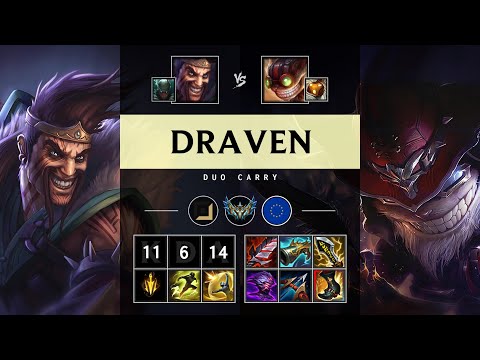 Draven ADC vs Ziggs - EUW Challenger Patch 25.16
