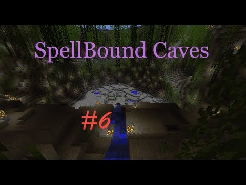 EPIC Minecraft Spellbound Caves Ep 6: CRAZY Squid & CLIFFHANGER